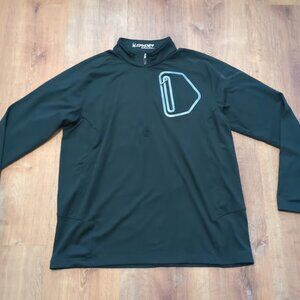 Spyder Pullover Mens XL Half Zip Performance Fleece Ski Sweater Jacket
